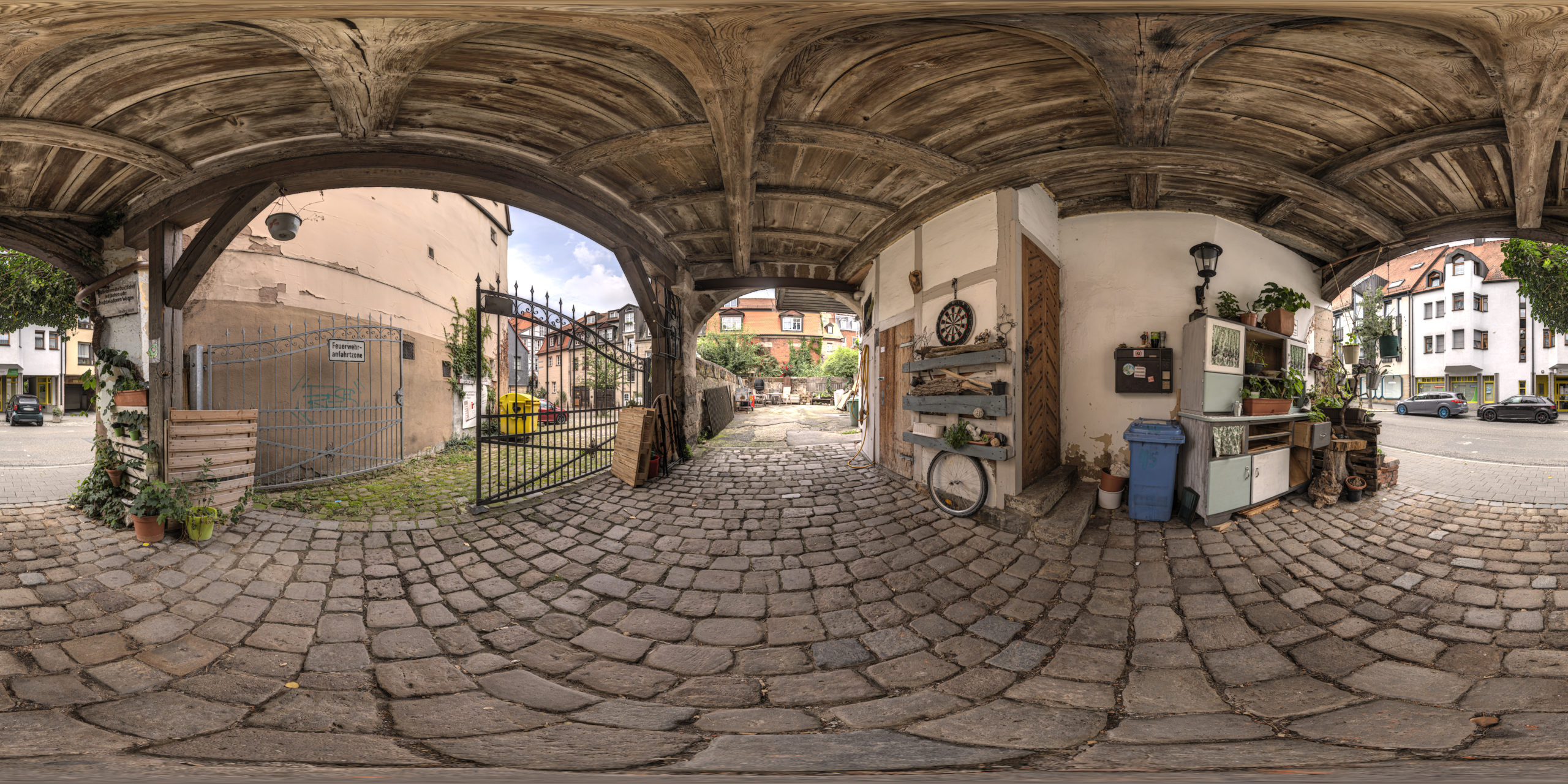 HDRI-Skies-Künstlerhof-Goldener-Schwan-Fürth