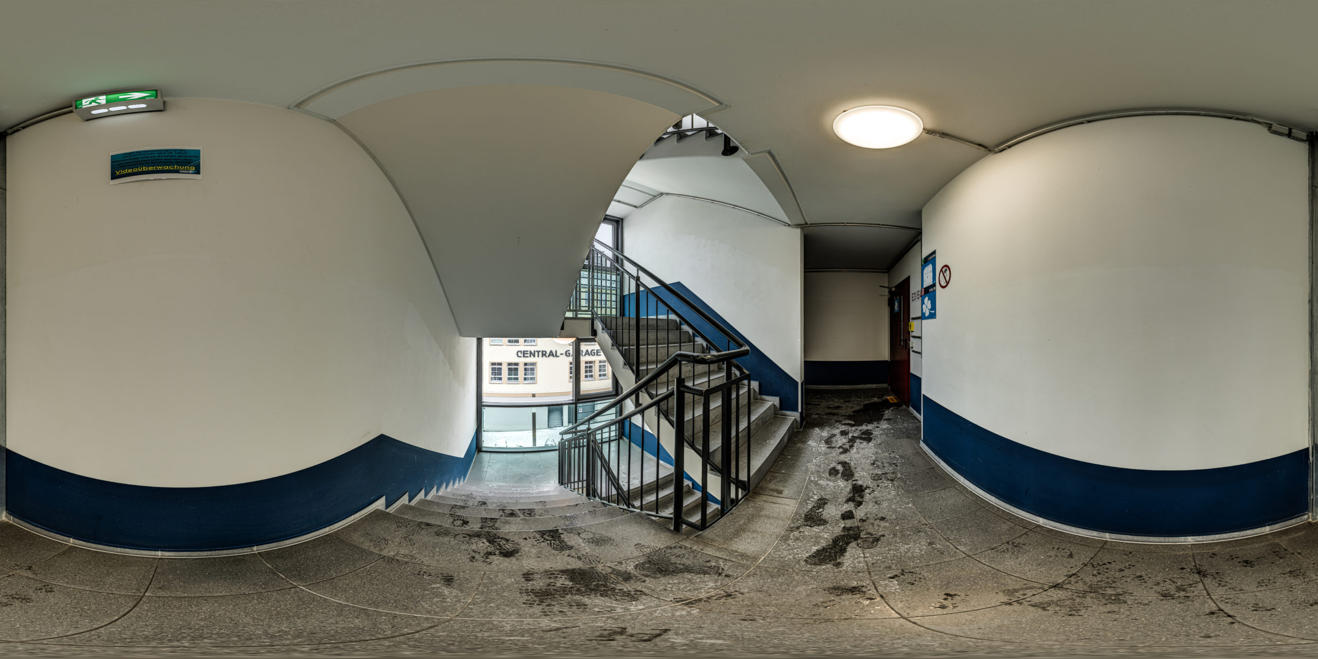 HDRI-Skies-Parking-Garage-Mathildenstraße-Stairwell-Fürth