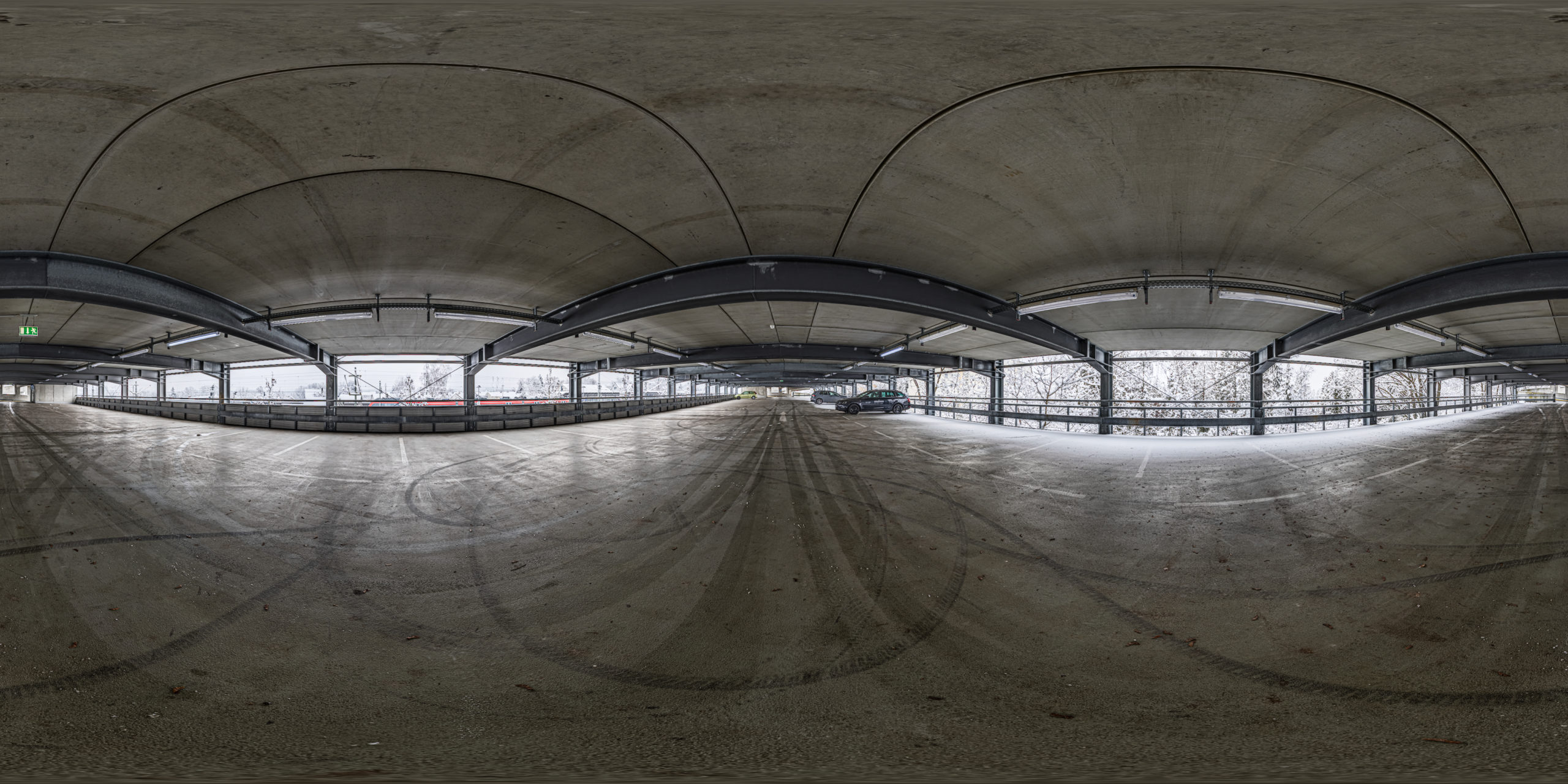 HDRI-Skies-Parking-Garage-Rail-Road-Station-Schwabach