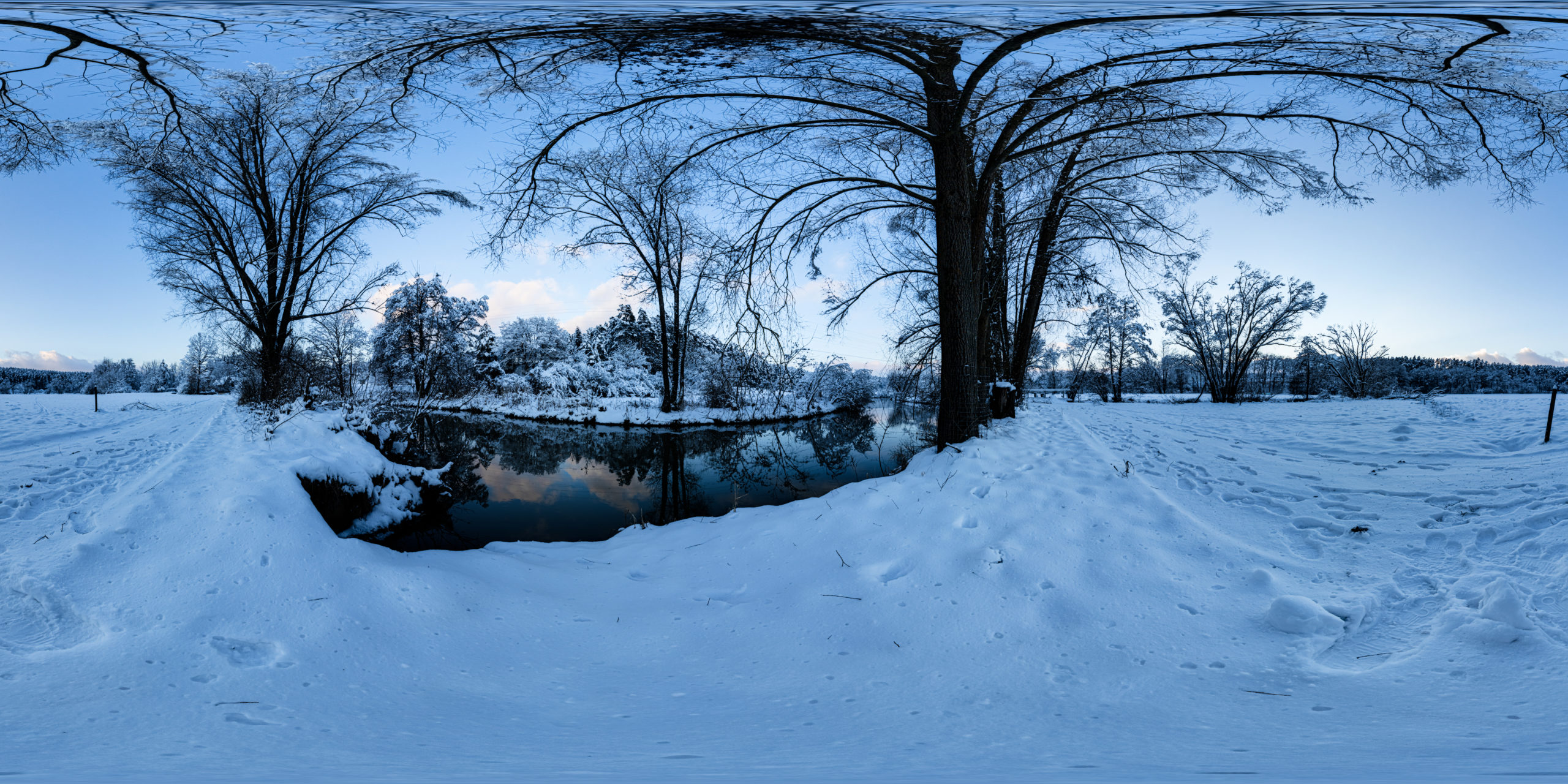 HDRI-Skies-Snowy-Environment-Schwäbische Rezat