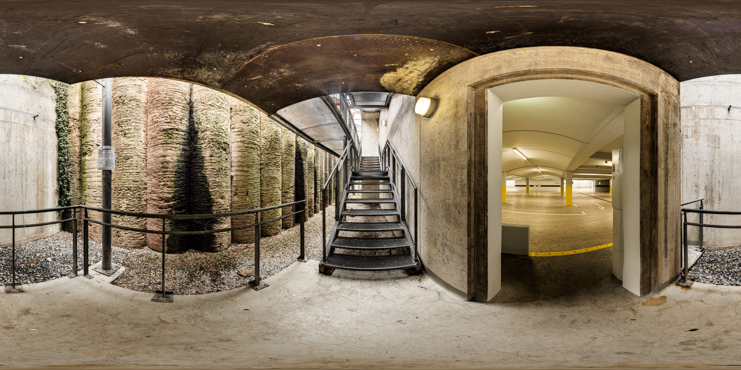 HDRI-Skies-Parking-Garage-Müller-Stairwell-Roth