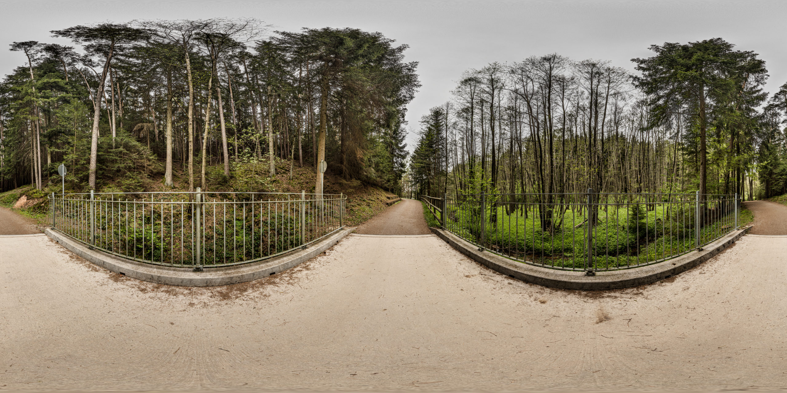 HDRI-Skies-Barefoot-Trail-Bridge-Brombachsee